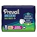 Prevail Breezers Incontinence Briefs, Unisex Incontinence Briefs with Tabs, Ultimate Absorbency, X-Large, 60 Count ( Packs of 1)