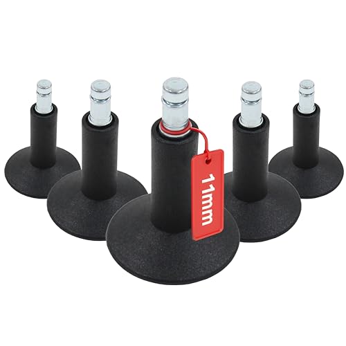 Pieds fixes de chaise protégeant tout type de sol avec planeur goupille 11mm - 2