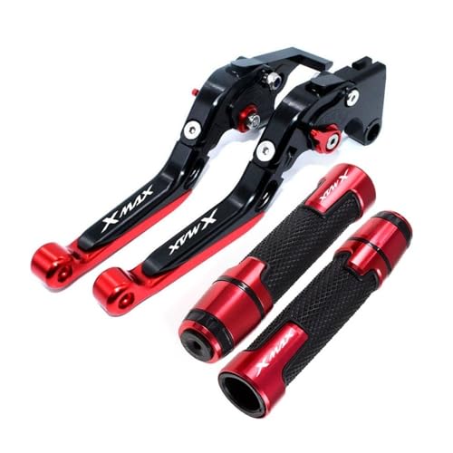 Levier de frein et d'embrayage pour Xmax 125 250 300 400 avec poignées de guidon 22mm
