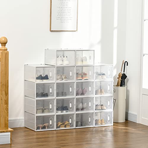 Cajas de zapatos grandes talla 45 para solucionar el desorden en armarios y vestidores 3