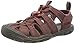 KEEN Damen Clearwater Leather Cnx Sandalen, Wine Red Dahlia, 40 EU