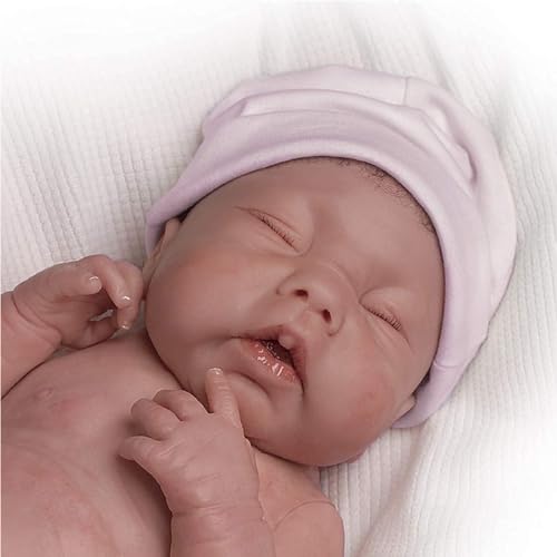 Muñeca bebé realista May God Bless You Tinneke Janssens miniatura 2