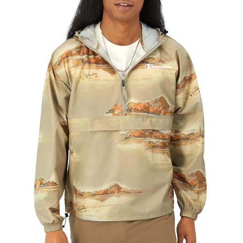 Image of Champion Men's Jacket, Stadium Full-zip Jacket, Wind Resistant, Water Resistant Jacket for Men