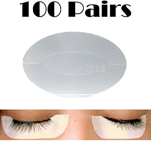 WindMax US Store 100 Pairs Under Eye Stickers Pads Patches Lint Free for Eyelash Extensions Kits