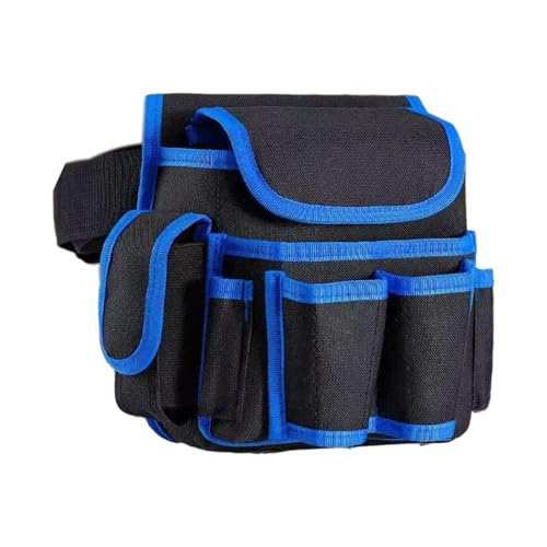 Ceintures à Outils pour Hommes | Ceinture de Travail Réglable Résistante en Oxford,Sac de Rangement Multifonction Grande Capacité pour Travaux de Construction Charpente Toiture Plomberie