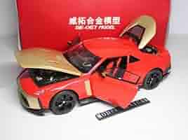 日産 GT-R 50 by Italdesign 1/18 レッド Nissan GT-R50 by Italdesign 1:18 model car AUTOart 77514