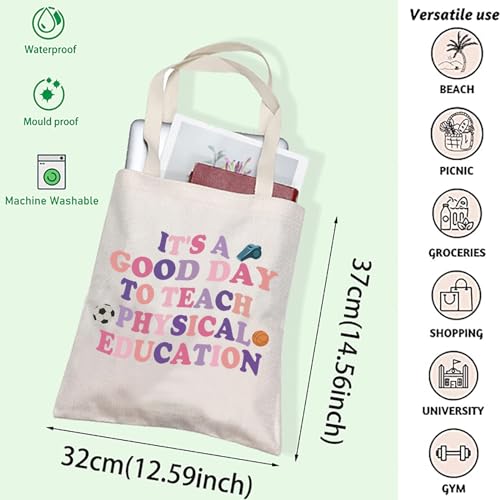 Sac enseignant cadeau de retraite FOTAP en polyéthylène blanc pour école - 4