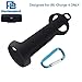 Silicone Case for JBL Charge 4 Portable Waterproof Wireless Bluetooth Speaker by Pushingbest (Black)