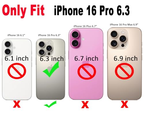 Qokey for iPhone 16 Pro Case Polka Dots - Glossy Wine Red, 6.3 Inch | White Dot Case, TPU Glossy, Cute Simple Aesthetics, Design for Girls Women, Lightweight Soft, Protective Fashionable Cover - image 2