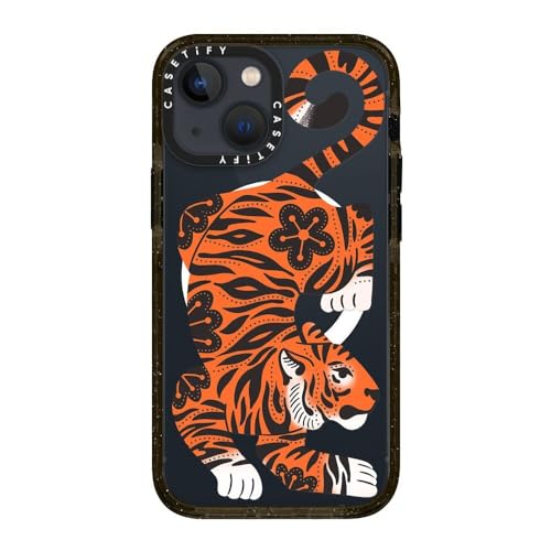 Coque iPhone 13 Mini MagSafe CASETiFY antichoc militaire tigre - 4