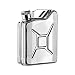 Flasque A Alcool 5 onces créatives en acier inoxydable tambour à tambours de flacon de la hanche Fiole Alcool (Color : Silver)