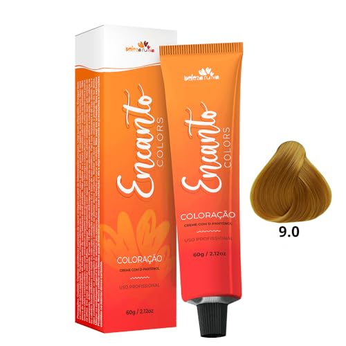 Kit Beleza Ruiva Encanto Colors 9.0 e Oxigenada 30vol 9%