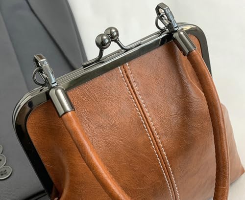 2025 Crossbody Shoulder Bags Top Handle Bucket Handbag for Women Clutch Purse Slouchy Leather Satchel Bags3