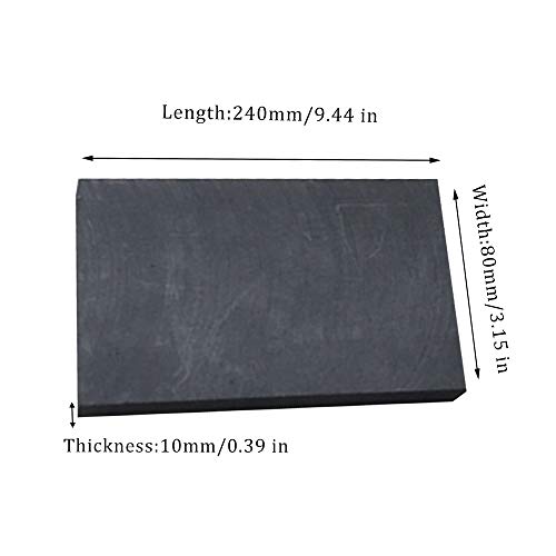 WANGZHENG Zuiverheid 99,9% Graphite Plate Graphite Block Casting Tool Mould Smelten Gieten pyrolytisch materiaal,240mm x… - Image 3