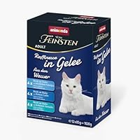 animonda Vom Feinsten Adult Raffinesse Katzenfutter in Gelee, Mixpack aus dem Wasser (12 x 85 g), Nassfutter mit Taurin und Vitamin D3, ohne Zusatz von Zucker, Soja und Getreide