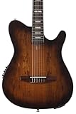 Ibanez FRH20 Thinline Nylon-string Acoustic-electric Guitar - Satin Natural