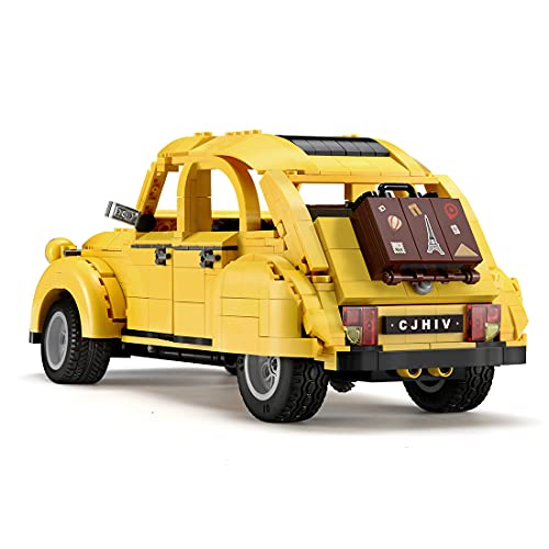 BGOOD CADA Master C61045W Technik Auto mit Fernbedienung und Motoren, 1429 Klemmbausteine Technik Ferngesteuerter… – Bild 3