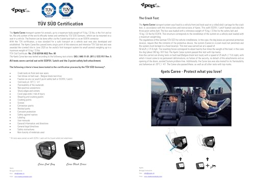 4pets Caree ISOFIX Connector Set