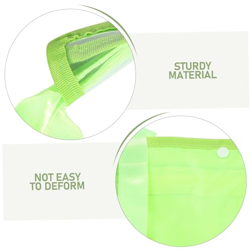 Hemoton Travel Friendly Foldable Beach Tote Bag for Women Clear Mesh Handbag with Comfortable Design for Pool Vacation Outdoor Activities Ample Storage3