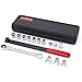 QWORK 15-Piece Serpentine Belt Tool Set - Ratcheting Belt