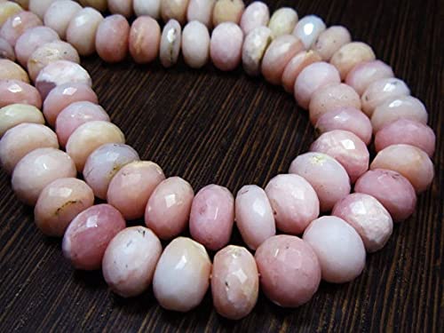 Opale rose brute facettée LKBEADS, solution 11-12mm pour bijoux manquant de volume et d'éclat