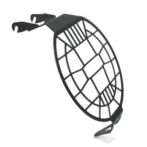 Couvercle de protection de phare CB650R en acier robuste noir - 4