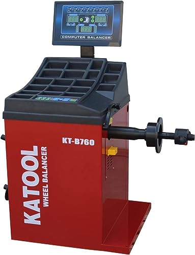 KATOOL Wheel Balancer Machine KT-B760 Automatic Measurement...