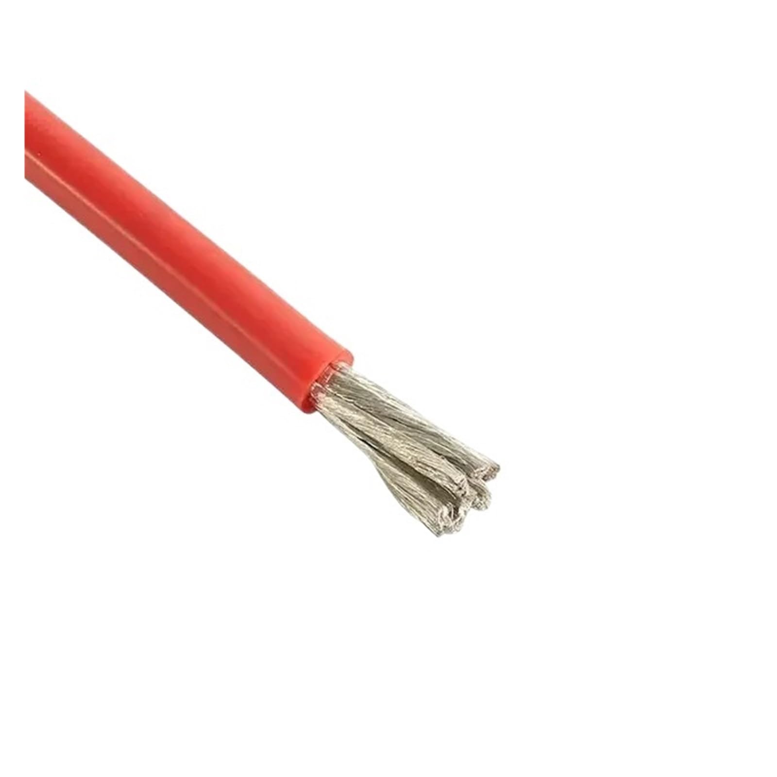 Przedłużacz kabla fotowoltaicznego Solar Cable, Kabel do panelu fotowoltaicznego Czerwony Czarny Silikonowy, żaroodporny drut miedziany ocynowany, wiele rozmiarów(5M-6 AWG)