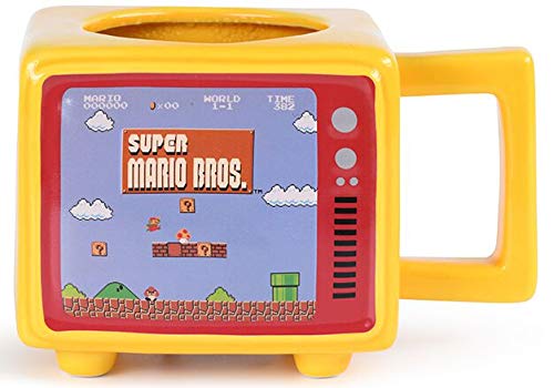 Nintendo Taza 3D termoreactiva 500 ml – Super Mario Bros (Like A Boss)