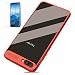 Produktbild Honor View 10, V10 Hülle, Hüllen Rot Cover inkl. Panzerglas Handyhülle TPU Bumper Tasche Panzerfolie Schutzhülle für Honor V10 Case Cover Red