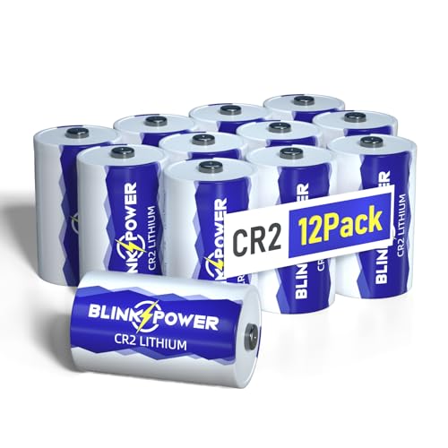 Image of Blinkspower CR2 3V Lithium Battery 12 Pack, 900mAh