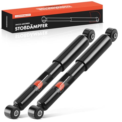 Image of Frankberg 2x Shock Absorber Rear 393mm Gas pressure 5531002110