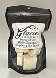 Freeze Dried White Chocolate Raspberry Ice Cream by Glacier Gourmet