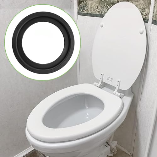 Image of CoguZed 2Pcs RV Toilet Seal Kit, Black Rubber Gasket Replacement for Dometic 300 /310 /320, Solves Leakage and Odor Problems, Easy Installation, 2 Pack