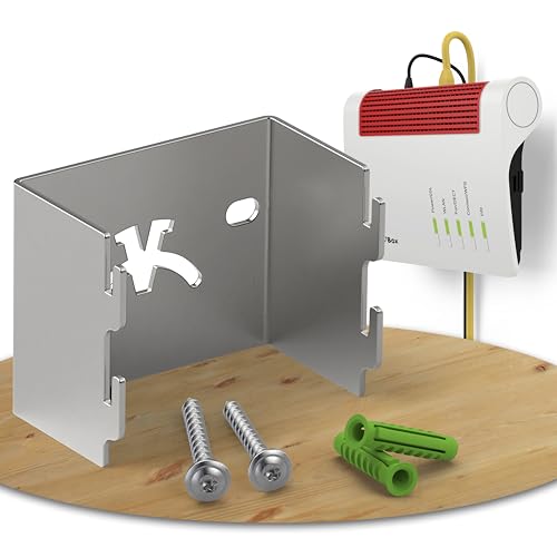 munda.living Fritzbox Wandhalterung – Fritzbox Halterung für alle Fritzbox Router mit...