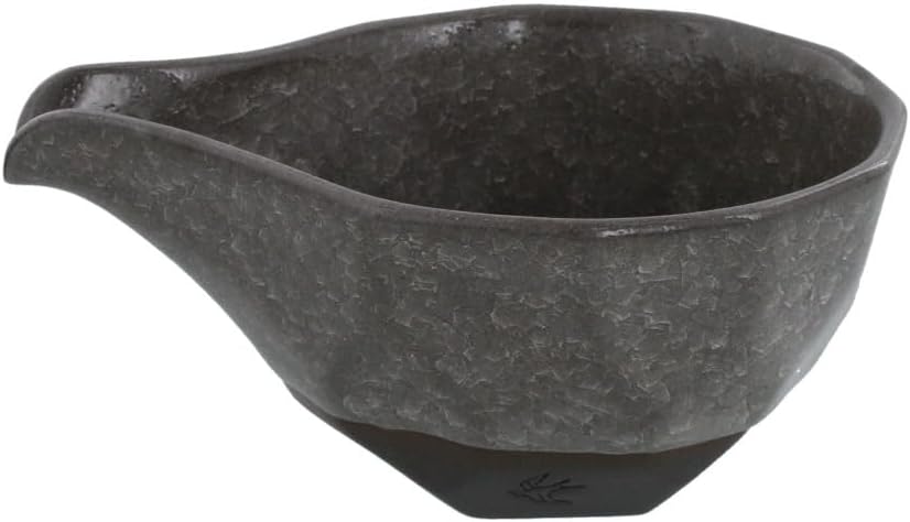 EAST Table 89-007-01 Katakuchi Sake Set, Tsubame Workshop, Blue Metallic, 10.8 fl oz (290 cc)