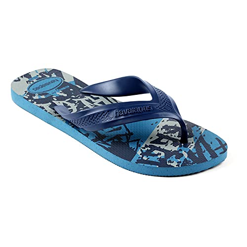 Chinelo Top Max Street, Havaianas, Masculino, Azul Aço, 41/42