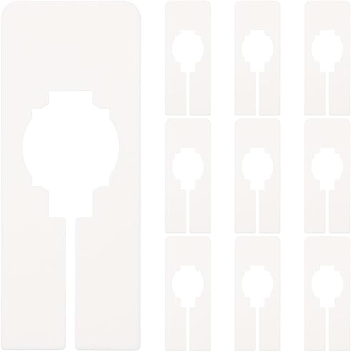 10 separadores de ropa separadores de suspensión de armario para una fácil organización para guardarropa y tiendas de ropa