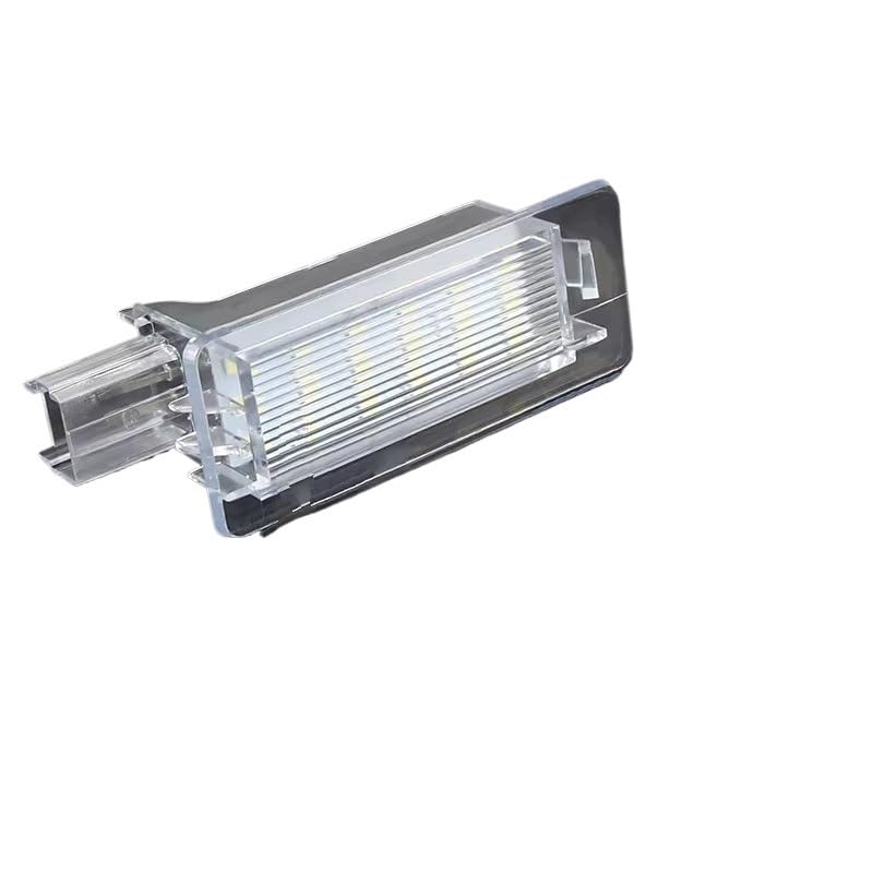 Luz de matrícula para Dacia Lodgy kit de dos lámparas traseras de iluminación para coche