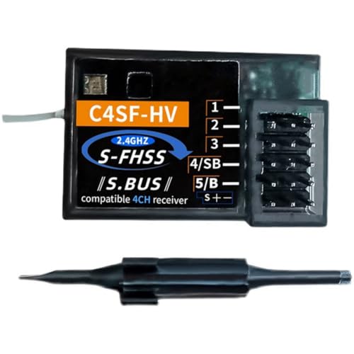 Receptor C4SF HF de 2,4 GHz FHSS compatible con SBUS para coches RC de derrape Futaba 2