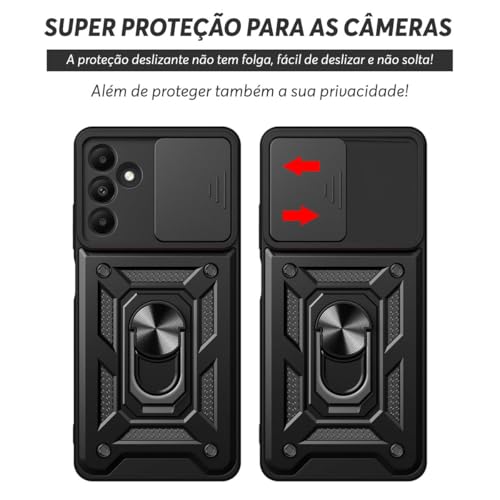 Capa Capinha Case Compatível com Samsung Galaxy M35 - Protetora Resistente Durável Anti Impacto Qued