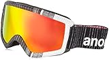 gafas snow burton Altura de la montura de 87 mm, con diseño específico para la mujer anón. Incluye funda de gafas de microfibra