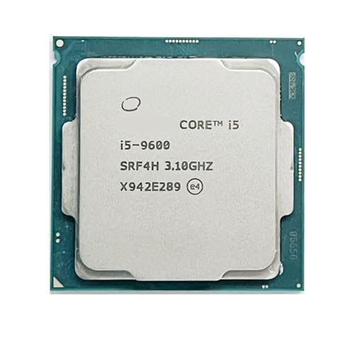 Processeur Core i5-9600 à 6 cœurs de 3,1 GHz pour booster la vitesse de votre PC