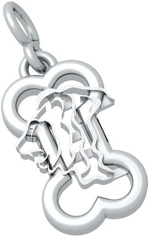 Bark Avenue Jewelers- Sterling Silver Zodiac Pendant- Leo - Large