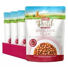 Duru Ready Cranberry Beans in Tomato Sauce, 400g x 4 Packs, Open and Eat, 100% Natural, BPA Free, No Trans Fat, Non-GMO, No Preservatives & Artificial Color