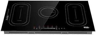 Cooktop de indução freezone cinco bocas eos due preto 9500w eci05epf 2