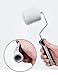 ROLLINGDOG Small Paint Roller Kit - 3 Inch Paint Roller Cover, Roller Frame with Tray, Paint Stir Bar House Painting Tool for Wall Ceiling Edge Painting