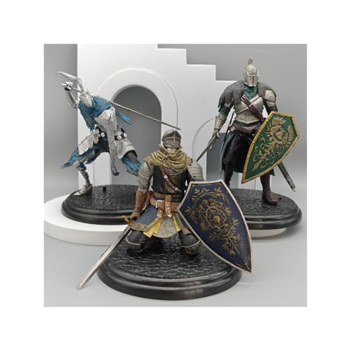 [SENDENG] ファルハン騎士 上級騎士 モデル フィギュア カートゥーン ゲーム PVC製 塗装済み 完成品 3D 人形 学生 置物 台座あり 車飾り 誕生日プレゼント 卓上 装飾品 ゲームグッズ テーブルの置物 コレクションし 記念品 (A（14.5cm）)