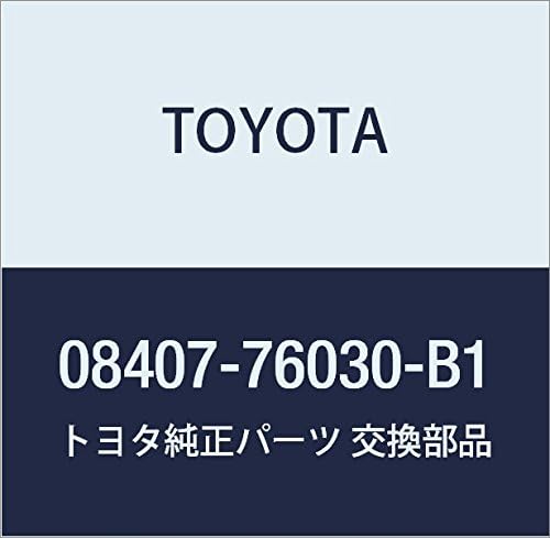 TOYOTA (toyota) Genuine Parts nanba-hure-muhuronto・riyasetto Part No 08407 – 76030 – B1