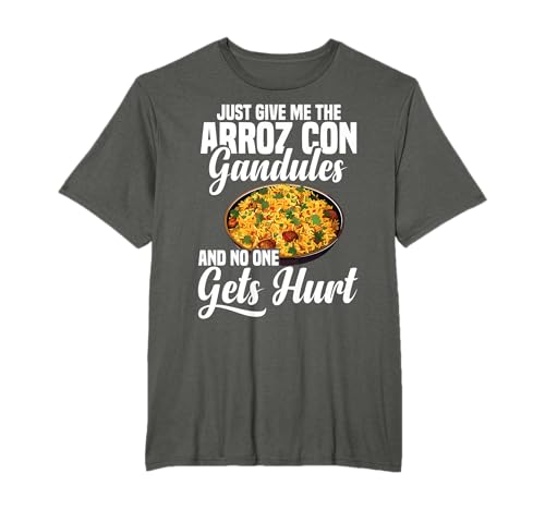 Arroz con Gandules Puerto Rican Foodie Boricua Meal T-Shirt